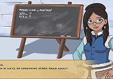 Sherlock anime girl appeals to her inner erotica in visual novel game