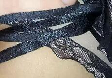 latina girl sitting on big cock in anal sex