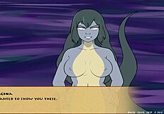 Sherlock anime girl appeals to her inner erotica in visual novel game