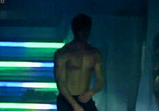 Check out this handsome brazilian stripper ripping clothes in a wild striptease!