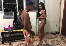 I Just Fucked My Dad's Hot Black Maid and Came Fast!