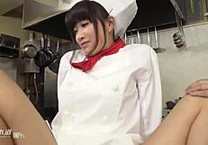 Hairless Asian Housewife Blowjob At Restaurant