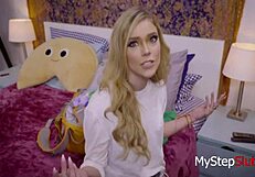 Skinny Teen Kali Roses Fucks Old Man Daddy