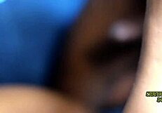 intimate homemade moment with ebony amateur