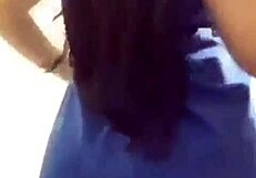 Athletic Fitness Girl Shows Off Sexy Solo Body!