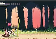 Max the Elf moans louder in femboy hentai game ep 9