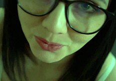 Brunette Woman Sucks Boys Cumshot