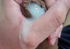 young brazilian twink enjoying a solo session with neighbors watching