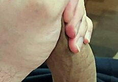 young brazilian twink enjoying a solo session with neighbors watching