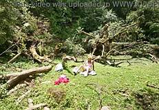 I Found Hyperversos Girl Filming in the Woods and She Let Me Record