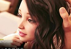 Jenny's big tits shine in AOA Academy roleplay