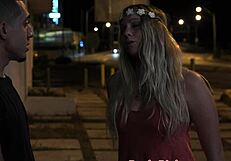 A real and authentic damsel inspires vigorous penetration by a stranger man after being left alone