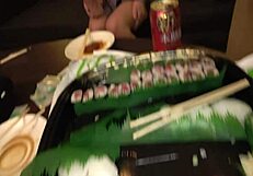 Amazing Tongue Skills in Blowjob by Cheating G-Cup Asian Girl for Raw Sex