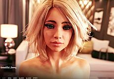 Jenny's big tits shine in AOA Academy roleplay