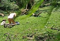 I Found Hyperversos Girl Filming in the Woods and She Let Me Record