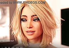 Jenny's big tits shine in AOA Academy roleplay