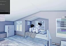 fucking my hot friend in roblox