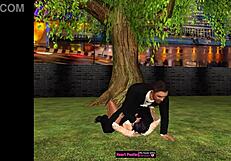 Sweet Appetizer In Cartoon Sex