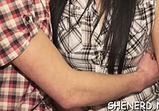 hot nerd bonks like a floozy