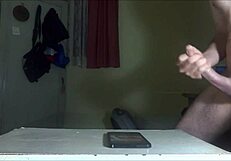 Jerking hard for Cassidyboo, watch her cum on face