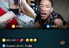 i bent over my vietnamese babe for doggystyle