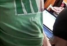 Does my good friend really worship my big cock like that?