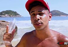 Beach Orgy with Double Penetration Action