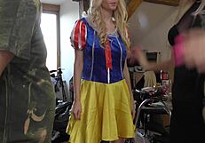 Live amateurs strip and have fun wearing cosplay outfits