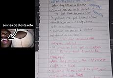 singing with broken tooth in intriguing spanish french mix