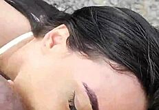 Horny Couple Fucking Outdoors? Big Cock In Pussy!