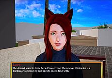 My new family with brunette and redhead