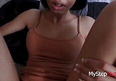 bi-racial step s sucks scarlett bloom cum