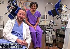 Student Jackie Banes gets busted by Doctor Tampa