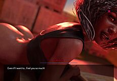 Dreams Of Desire - Alex Fingering Latisha's Ass In 3d Game