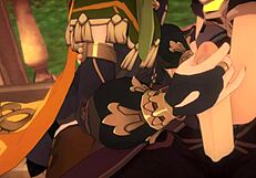 Garden seduction with Collei in 3D anime style