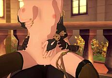 花园诱惑Collei，3D动漫风格