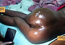 Petite Ebony Craves Anal Fucking In Spooning Position Every Time