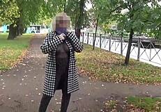 Why Does This Sexy Milf In Nylon With Big Boobs Tease Us?