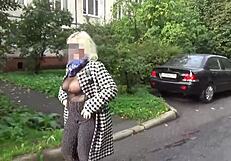 Why Does This Sexy Milf In Nylon With Big Boobs Tease Us?