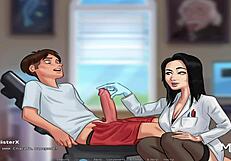 summertime saga teacher notices cock size anomaly