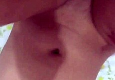 latina teen cousin bathes dick with milk after fucking