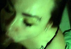 amateur couple's emotional blowjob experience