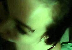 amateur couple's emotional blowjob experience