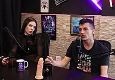 pedro talks about playboy and santa caliente with hot black woman