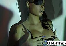 Sexy Christy Mack Plays With Her Amazing Ass And Wet Pussy!