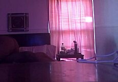 Ebony Couple Fucking Hard With Monster Cock Passion