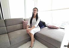 just chilling with domino presley stroking away