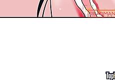 my dick has superpowers in this hentai episode with mommy and teacher