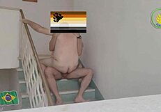 Passionate Gay Sex On Our Home Stairs Fills Us With Joy