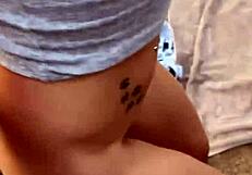 I experienced outdoor anal sex with angel emily during safari